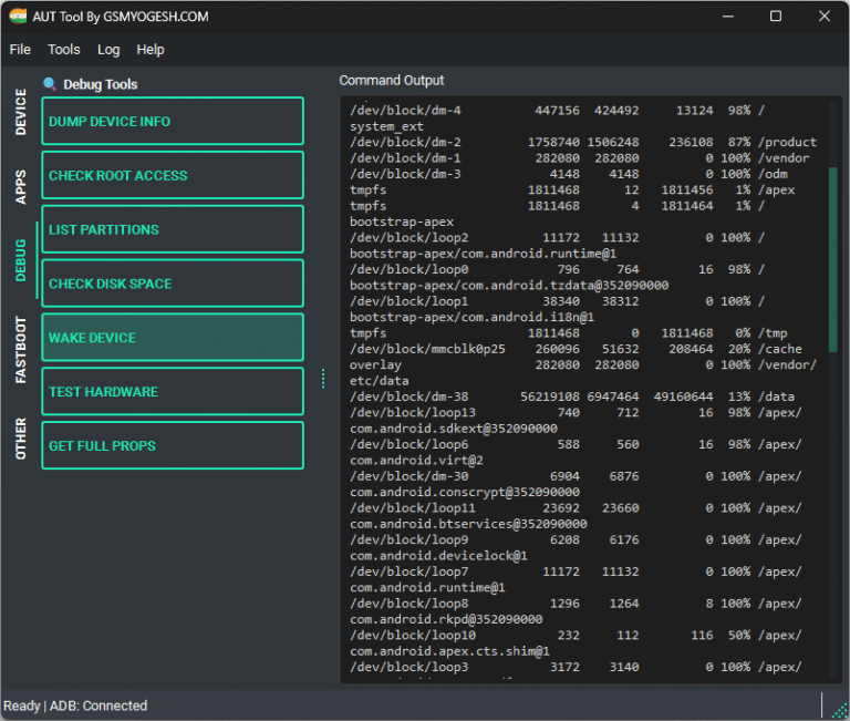 AUT TOOL By GSMYOGESH