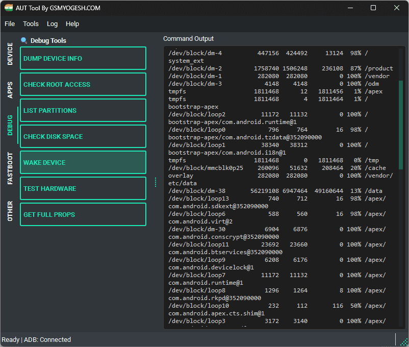 AUT TOOL By GSMYOGESH