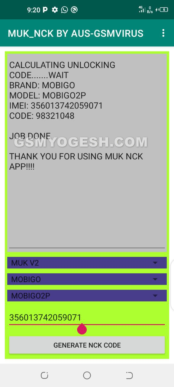NCK Codes